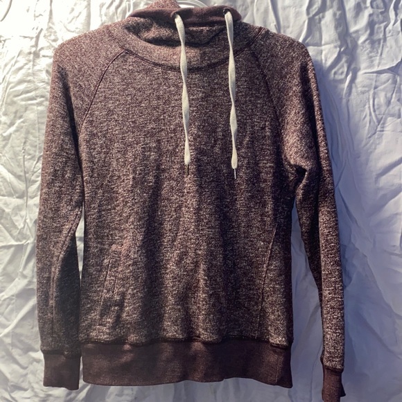 Mint shape Jo & Co Jeans hoodie draw string small hood. Red color size Small - Picture 1 of 4